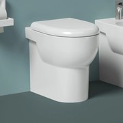 Wc a Terra Senza Brida The ArtCeram "Smarty 2.0" Bianco Lucido