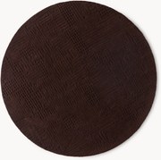 Tappeto rotondo in lana fatto a mano Merima