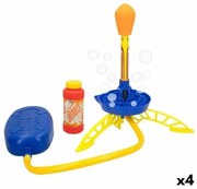 Gioco di Bolle di Sapone Razzo 237 ml 90 x 32 x 31 cm (4 Unità)