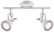 Nordlux - Faretto ASLAK 2xGU10/35W/230V bianco