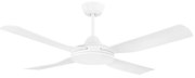 Ventilatore Bondi 1 Abs Bianco Opaco Senza Interruttore