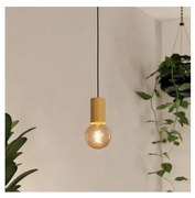 Eglo 900801 - Lampadario a sospensione con filo POZUETA 1xE27/40W/230V marrone