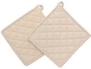 Set 2 presine In cotone, da 20X20 cm