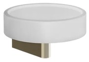 Porta sapone a muro bianco brass brushed 66401 Gessi