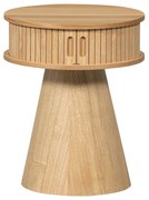 Comodino di colore naturale con effetto pino Karri – WOOOD