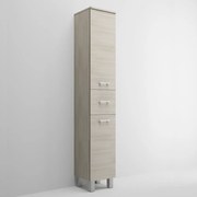 Colonna Portaoggetti a terra 195 Cm Due Ante Un Cassetto Savini "Gaia"