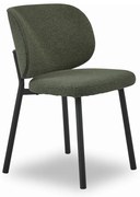 Sedie da pranzo verdi in un set di 2 Swan - Unique Furniture