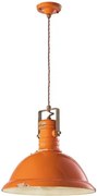 Sospensione d.40 industrial arancio c1690(vio)