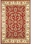 Tappeto arredo classico 100% polipropilene Kazak 511 rosso