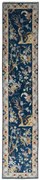 Tabriz Tappeto persiano 80x390 Blu (Iran) Annodato A Mano