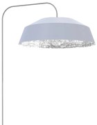 Lampada da terra Tokyo in acciaio, H 165 cm, E27 MAX42W LUMICOM