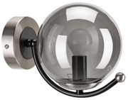 Applique GEORGIA 1xE14/5W/230V cromo opaco/fumé