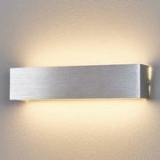 Lindby Ranik - lampada LED da parete color alluminio