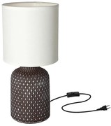 Lampada da tavolo INER 1xE14/40W/230V marrone