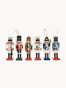 Set 6 addobbi per albero Nussknacker