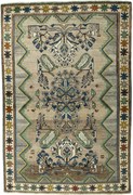 Gabbeh Tappeto 200x130 Nero (Iran) Annodato A Mano