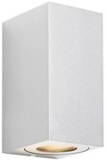 Nordlux - Lampada da parete per esterni CANTO 2xGU10/28W/230V IP44 bianca