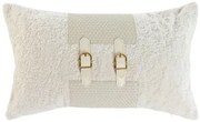 Cuscino Home ESPRIT Bianco 50 x 10 x 30 cm