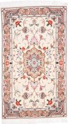 Tabriz Tappeto 120x70 Rosa (Iran) Annodato A Mano
