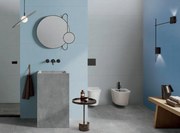 Piastrella da rivestimento interno 60 x 120 cm Sp. 7 mm rettificato Trend Cloud in gres naturale smaltato satinato grigio traffico leggero (pei 1/5) 1.44 mq