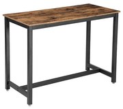 Tavolino da bar BARTIS marrone/nero