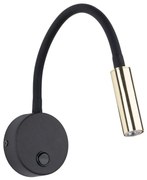 Applique LAGOS 1xG9/3W/230V nero/oro