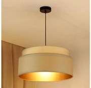 Brilagi - Lampadario OREGON VEGE 1xE27/15W/230V Ø 45 cm beige