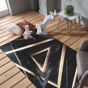 Tappeto elegante con motivo geometrico Larghezza: 80 cm | Lunghezza: 150 cm