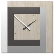 CalleaDesign Clock63 orologio da parete – Rovere Breeze