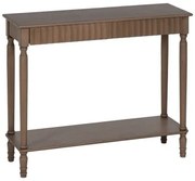 Console Marrone Legno di pino Legno MDF 90 x 30 x 75 cm