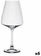 Calice per vino Bohemia Crystal Loira Trasparente Vetro 570 ml (6 Unità)