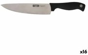 Coltello da Cucina Quttin Dynamic Nero Argentato 20 cm (16 Unità)