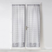 Set di 2 tende in voile grigio 70x200 cm Candide - douceur d'intérieur