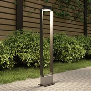 LMS-084 Lampada solare da giardino gabbia pannello solare incorporato