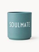 Tazza senza manico di design con scritta Favourite SOULMATE