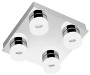 Wofi 9502.04.01.0044 - Plafoniera LED LUCE 4xLED/3,6W/230V