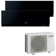 Condizionatore a muro multisplit MITSUBISHI ELECTRIC Kirigamine 9 + 12 21000 BTU classe raffreddamento A+++