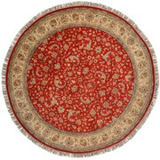 Isfahan Tappeto orientale 250x250 Beige (Indian) Annodato A Mano