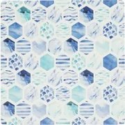 Tovaglietta quadrata 34,5x34,5 cm polipropilene decorata