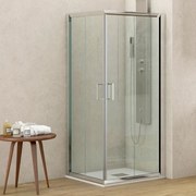 Box doccia basso 80x80 angolare altezza 170cm K410 - KAMALU
