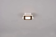 Faretto nimbus led quadrato con bordo nero 653410132