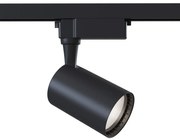 Faretto Per Binario Vuoro In Metallo 10W Nero 1 Luce Calda