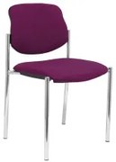 Sedia per Reception Villalgordo PC BALI760 Ecopelle Viola