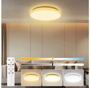 Brilagi - Lampada LED dimmerabile MILKY WAY LED/24W/230V 3000-6500K Ø 38 cm + telecomando