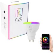 Immax NEO 07724L - LED RGB+CCT Lampadina dimmerabile GU10/4,8W/230V 2700K Wi-Fi Tuya