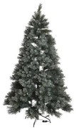 Albero di Natale DKD Home Decor Verde PVC Plastica Nevoso 100 x 100 x 150 cm