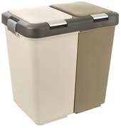 Bidone in plastica per rifiuti differenziati 20 l Duo Dust - Orion