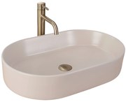 Lavabo da appoggio Rea NADIA 60 BEIGE MATT