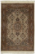 Bidjar Tappeto orientale 120x180 Marrone (Indian) Annodato A Mano