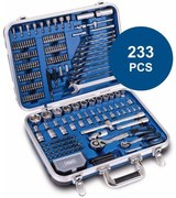 Valigia portautensili 233 pezzi Scheppach TB235